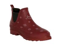 Regatta Womens Harper Cosy Dotted Ankle Wellington Boots - Cabernet - 8 UK - Cabernet - 100% Rubber