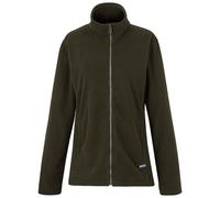 Regatta Women's Heidy Full-Zip Fleece Top – Plush Stretch Insulating Winter Layer – Green 10