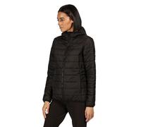 Regatta Womens Helfa Insulated Quilted Hooded Puffa Coat - Black - Size 20 UK