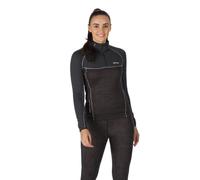 Regatta Womens Hepley Lightweight Half Zip Fleece: Seal Grey/Ash: 12 S