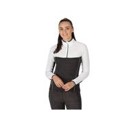 Regatta Womens Hepley Lightweight Half Zip Fleece: White/Seal Grey: 14