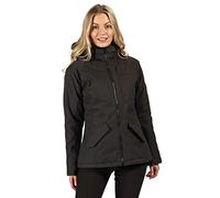 Regatta Women's Highside V Hooded Waterproof, Breathable and Insulated with Sewn-In Seams and Zipped Pockets Jackets, RWP316, Ash, FR : M (Taille Fabricant : 14)
