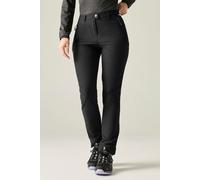 Regatta Women's Hiking Trousers Highton II Water-Repellent Stretch Black Size 40