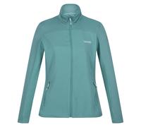 Regatta Womens Highton III Full Zip Fleece Jacket - Bristol Blue - 12 UK - Bristol Blue - 97% Polyester/3% Elastane