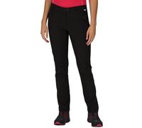 Regatta Womens Highton Stretch Outdoor Walking Hiking Trousers Pants - Black