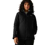 Regatta Women's Highton Stretch Hooded Breathable Waterproof Insulated Jacket in Jet Black | Size: 20 Regatta Jet Black 20