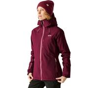 Regatta Highton Stretch Hooded Breathable Waterproof Insulated Jacket In Red Red 14