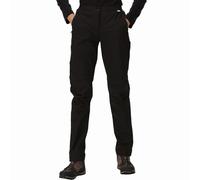 Regatta Womens Highton Waterproof Walking Trousers, Black, Large, 31Leg