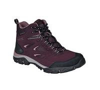 Regatta Womens/Ladies Holcombe IEP Mid Hiking Boots (4 UK) (Dark Burgundy/Black)