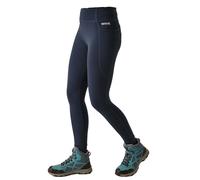 Regatta Womens Holeen Pro Compression Leggings 10R - Waist 27' (68cm), Inside Leg 31'