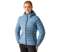 Regatta Womens Hooded Insulated Jacket Padded Coat, Coronet Blue, 8 EU