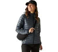 Regatta Jacket Hurden, Padded, Water-Repellent, Hooded, Grey, Women's Size 40