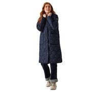Regatta Womens Jaycee II Longline Padded Jacket - Navy - 10