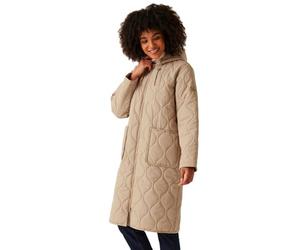 Regatta Womens Jaycee II Longline Padded Jacket - Warm Taupe - 18
