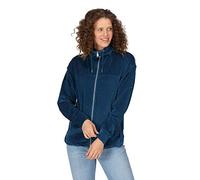 Regatta Womens Jessalyn Full Zip Velour Fleece Jacket, 14, Blue Opal