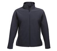 Regatta Womens/Ladies Ablaze Printable Softshell Jacket (12 UK) (Navy/Navy)