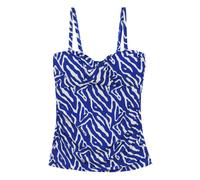 Regatta Womens/Ladies Aceana III Abstract Tankini Top / 12 UK Brightest Blue RG1