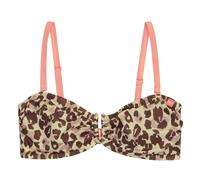 Regatta Womens/Ladies Aceana III Leopard Print Bikini Top - Beige/Brown - Beige/Brown - 18 UK - 85% Polyester/15% Elastane