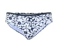 Regatta Womens/Ladies Aceana Large Floral Bikini Bottoms - Navy/White - 8 UK - Navy/White - 82% Polyamide/18% Elastane