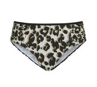 Regatta Womens/Ladies Aceana Leopard Print Bikini Bottoms (14 UK) (Natural)