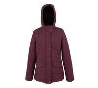 Regatta Womens/Ladies Agara Padded Jacket (Fig/Black) - Pink - Size 12 UK