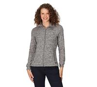 Regatta Womens/Ladies Azaelia Marl Full Zip Fleece Jacket (10 UK) (Dark Grey)