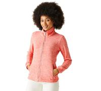 Regatta Women's Azaelia Full-zip Fleece Shell Pink Marl, Size: 20