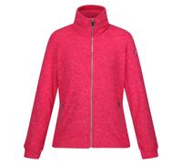 Regatta Women's Azaelia Marl Full Zip Fleece Jacket - Hot Pink - Hot Pink - 20 UK