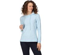 Regatta Womens/Ladies Azaelia Marl Lightweight Hoodie (12 UK) (Powder Blue)