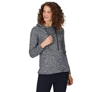 Regatta Womens/Ladies Azaelia Marl Lightweight Hoodie (14 UK) (Navy)