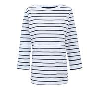 (20 UK, White/Navy) Regatta Womens/Ladies Baylette II Striped T-Shirt