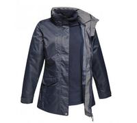 (16 UK, Navy/Navy) Regatta Womens/Ladies Benson III 3-in-1 Breathable Jacket