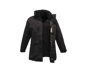 Regatta Womens/Ladies Benson III 3 in 1 Jacket (UK Size 8) (Black)