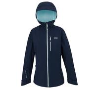 Regatta Womens/Ladies Birchdale II Waterproof Jacket - Navy/Icy Morn - 6 UK - Navy/Icy Morn - 100% Polyester