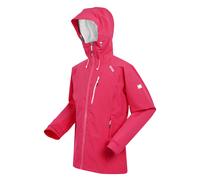 Regatta Womens/Ladies Birchdale Shell Waterproof Jacket (Pink Potion/White) - Size 16 UK
