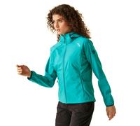 Regatta Womens/Ladies Bourda Soft Shell Jacket - Tahoe Blue/Moroccan Blue - 12 UK - Tahoe Blue/Moroccan Blue - 96% Polyester/4% Elastane