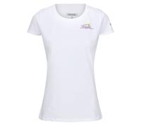 Regatta Womens/Ladies Breezed IV Back Print T-Shirt (White) - Size 26 UK
