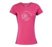 Regatta Womens/Ladies Breezed IV Plants T-Shirt - Flamingo Pink - Flamingo Pink - 26 UK