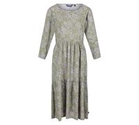 Regatta Womens/Ladies Briella Abstract Long-Sleeved Casual Dress - Green Fields - Green Fields - 16 UK