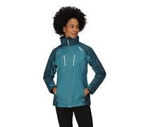 Regatta Womens/Ladies Calderdale IV Waterproof Jacket (14 UK) (Dragonfly Ink/Reflective)