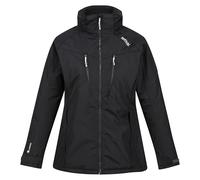 Regatta Womens/Ladies Calderdale Winter Waterproof Jacket (12 UK) (Black)