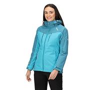 Regatta Womens/Ladies Calderdale Winter Waterproof Jacket (8 UK) (Pagoda Blue/Dragonfly)