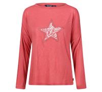 (12 UK, Mineral Red) Regatta Womens/Ladies Carlene Long-Sleeved T-Shirt
