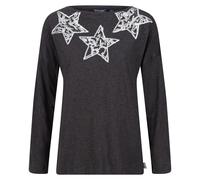 Regatta Womens/Ladies Carlene Stars Long-Sleeved T-Shirt - Dark Grey - 10 UK - Dark Grey