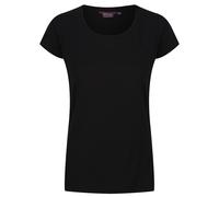 (16 UK, Black) Regatta Womens/Ladies Carlie T-Shirt