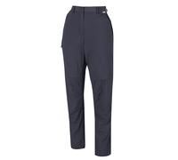 Regatta Women's Chaska II Zip Off Trousers - Seal Grey - 18 UK L - Seal Grey