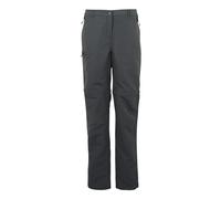 Regatta Womens/Ladies Chaska III Zip-Off Hiking Trousers - Seal Grey - Seal Grey - 16 UK L - 100% Recycled Polyester