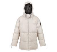 Regatta Womens/Ladies Christian Lacroix Gallican Printed Baffled Padded Jacket (Embossed Pearl Print) - Off-White - Size 12 UK