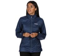 Regatta Womens/Ladies Corinne IV Waterproof Packable Jacket Coat - Navy Polyamide - Size 8 UK