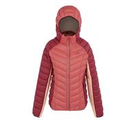 Regatta Womens/Ladies Dalent Quilted Hooded Jacket (Rumba Red/Mineral Red) - Size 18 UK